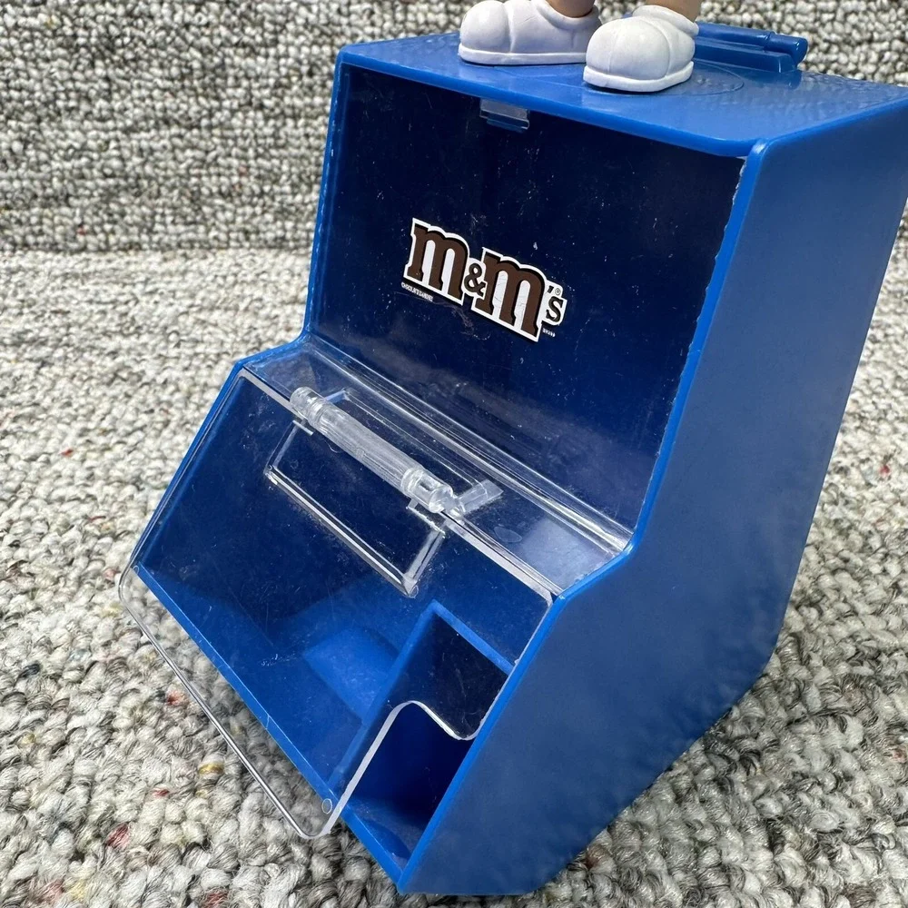 M&M'S Candy Holder 2012 Mars Inc Blue No Scooper Gift